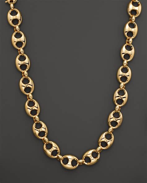 gucci 18k gold necklace|Gucci gold necklace men's.